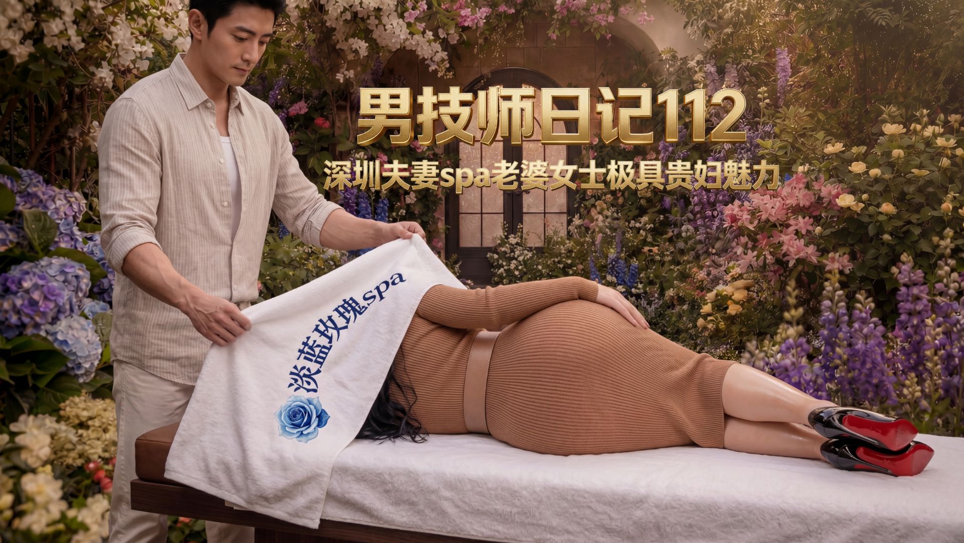 视频-深圳夫妻spa富太太体验女子会所男技师异性精油按摩全套服务