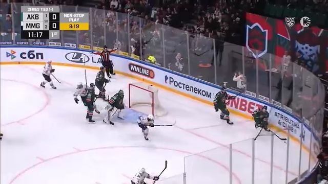 КХЛ. Ак Барс_Металлург матч 3 29042026. Ткачев умудрился не попасть по шайбе