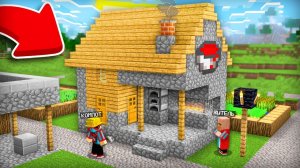 ТЕПЕРЬ МОЙ СОСЕД ТОЖЕ ЖИВЁТ В КУЗНИЦЕ В МАЙНКРАФТ | Компот Minecraft