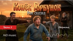 [Конёк-Горбунок] – Рок сказка часть 2 о верном друге и царе-дураке | Сказка Ершова в метал-обработке