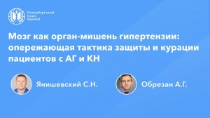 Мозг как орган-мишень гипертензии: опережающая тактика защиты и курации пациентов с АГ и КН