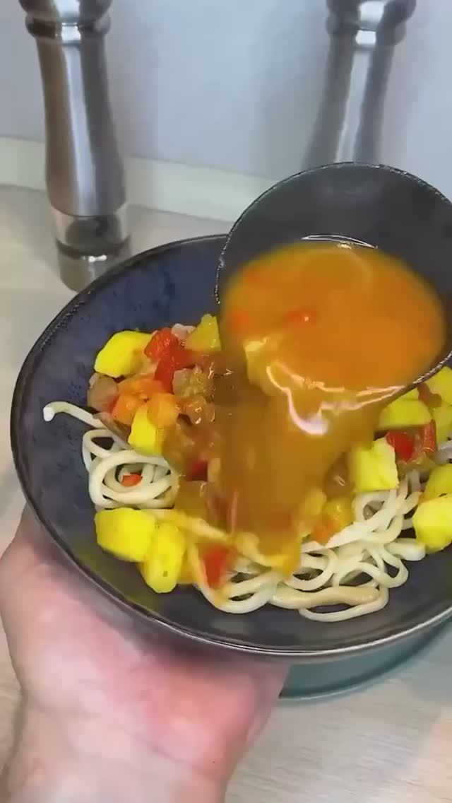 Лагман с говядиной 🙌