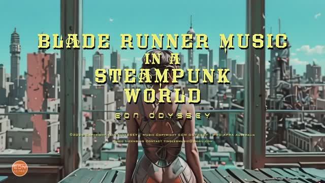Blade Runner Music In A Steampunk World - Blade Runner Vibes： Futuristic Soundscapes.