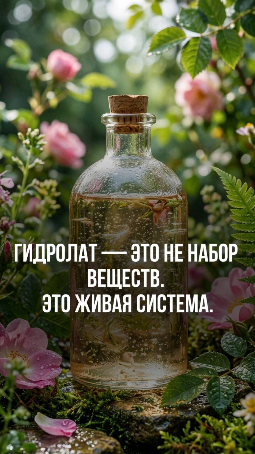 Гидролат — это не набор веществ. Это живая система. Рекомендации Др.Ульвия Голденбрук #гидролаты