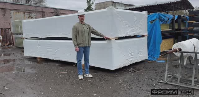 Производство модульных зданий за 2 минуты