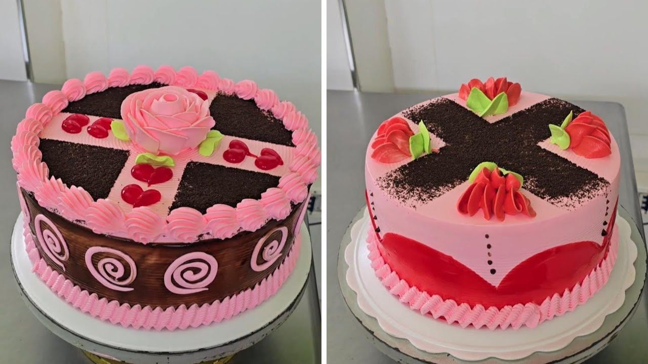 Посмотрите, как легко украшать торты, посмотрев простое видео