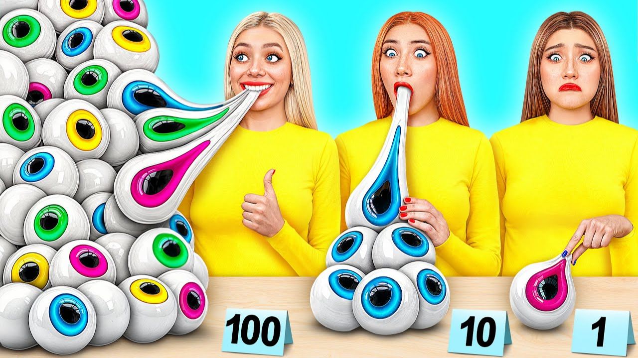 100 Слоев Еды Челлендж # Кухонные Войны от Jelly DO Challenge