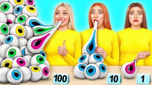 100 Слоев Еды Челлендж # Кухонные Войны от Jelly DO Challenge