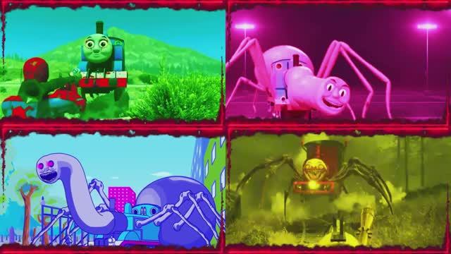 ПАРОВОЗИК ТОМАС в стиле ЧУ-ЧУ ЧАРЛЬЗА 🚂 КРУТАЯ АНИМАЦИЯ И БИТВА ПАРОВОЗОВ 💥 КТО ПОБЕДИТ?