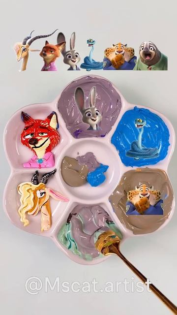 Zootopia 2 🐰 Волшебные цвета!