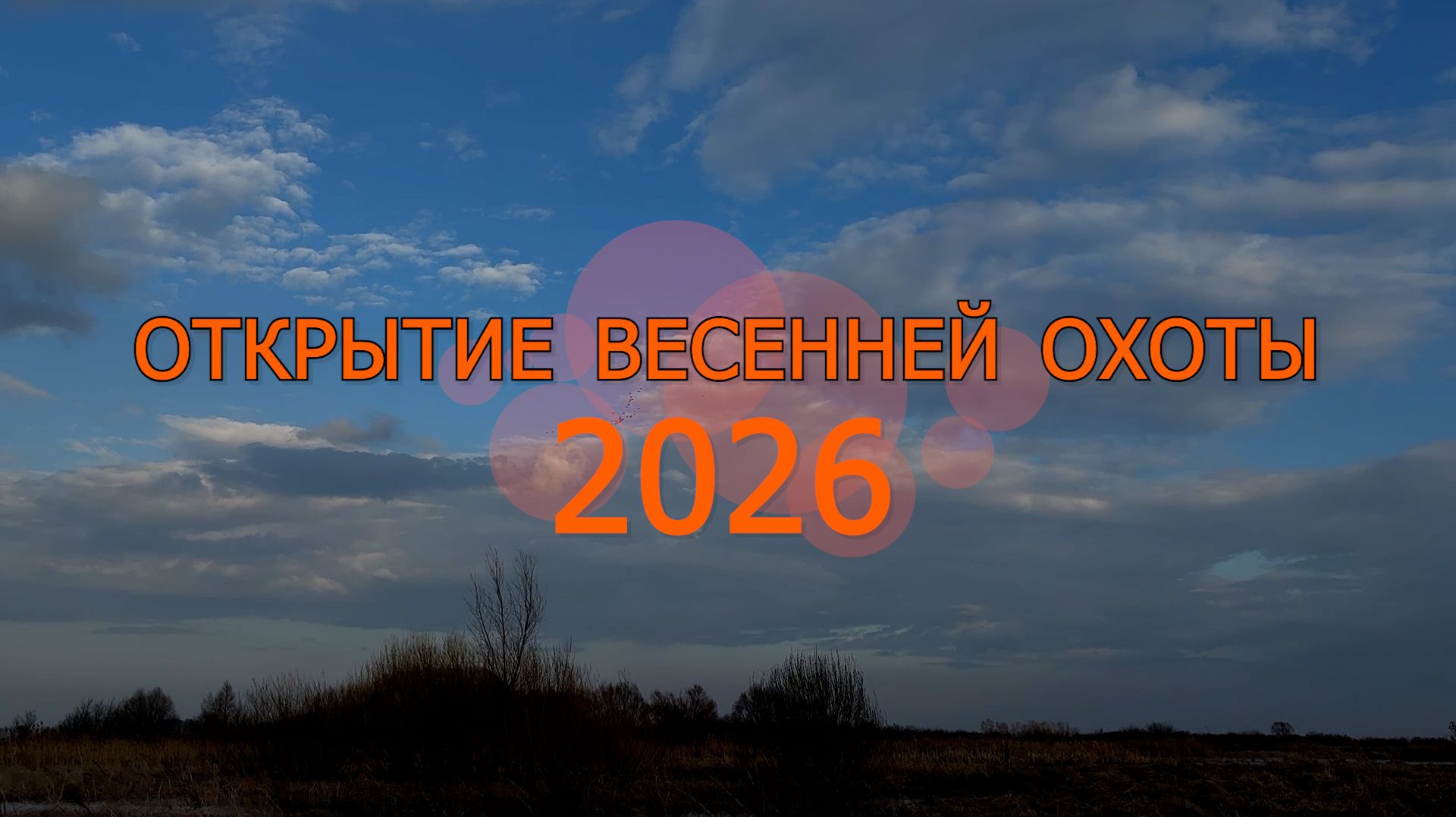 Открытие весенней охоты на утку 2026 Веселое приключение