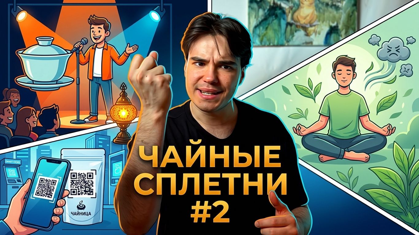 ЧАЙ ПО QR КОДУ/ЧАЙНЫЙ СТЕНД АП | ЧАЙНЫЕ СПЛЕТНИ #2