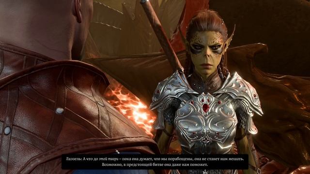 Baldur's Gate 3: Главный герой встречает Лаэзель и они вместе сражаются против бесов