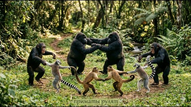 Приматы рулят