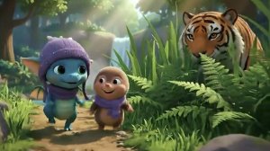 МУЛЬТИК ДЛЯ ДЕТЕЙ. 🦖ДРАКОША-ГОША ПРОТИВ 🐅 ТИГРА. МУЛЬТФИЛЬМЫ ДЛЯ ДЕВОЧЕК И МАЛЬЧИКОВ.