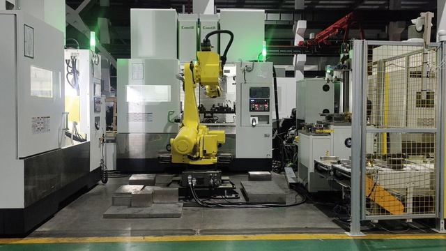 Автоматизированная линия по обработке автомобильных компонентов