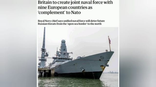 🇬🇧🇪🇺🇷🇺 Британия и 9 европейских стран создадут флот против 