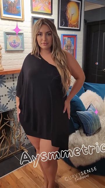 Curvy Sense - Mamacita And Asymmetric Dress!