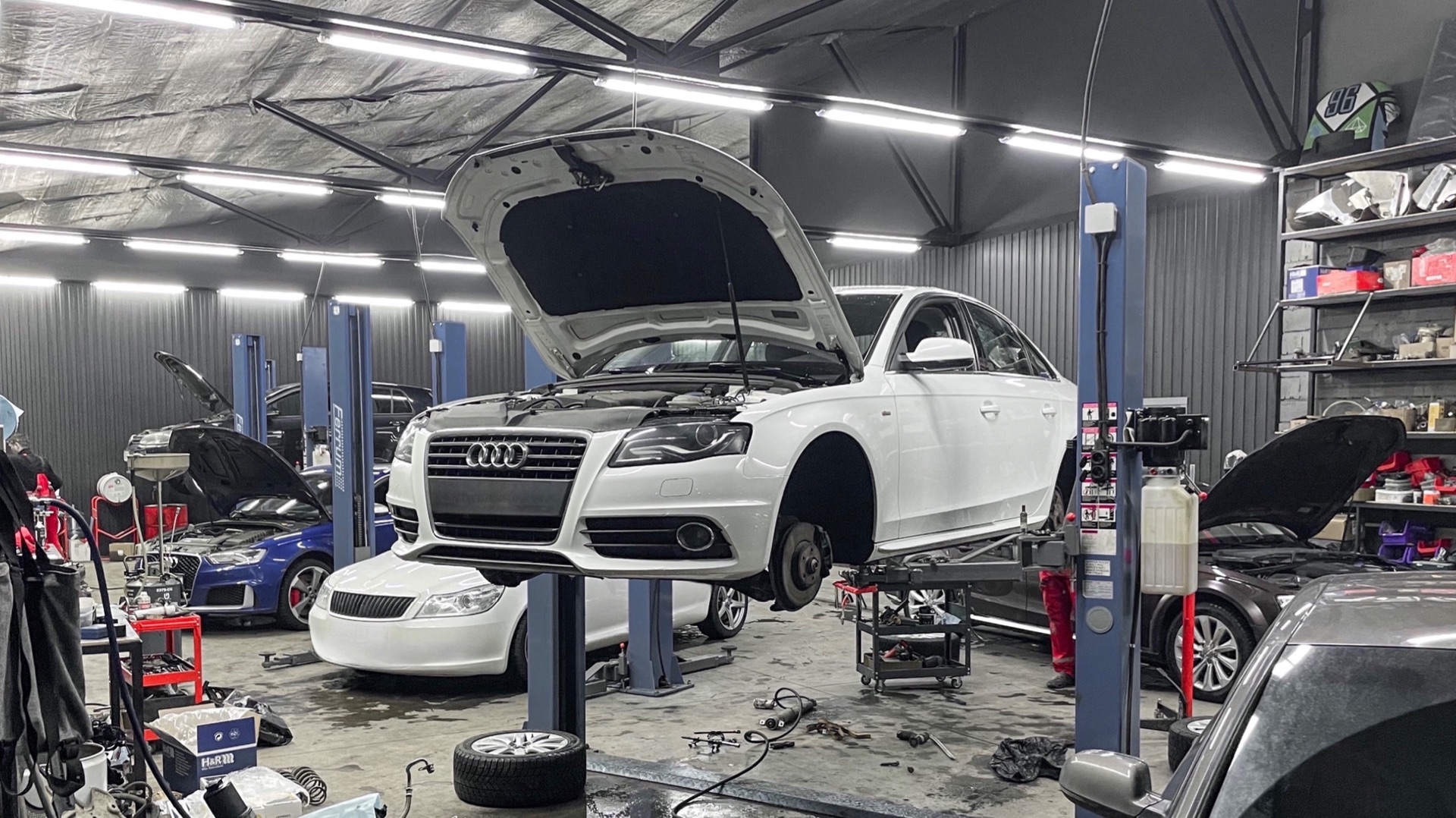 1BR (ППД) протитв Bilstein B8 + H&R -35мм