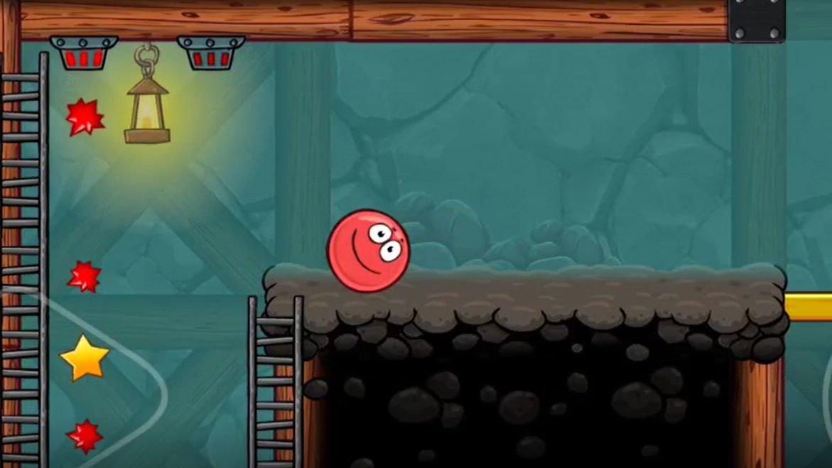 Красный шар.