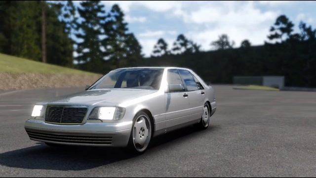 Mercedes Benz W140 из игры
