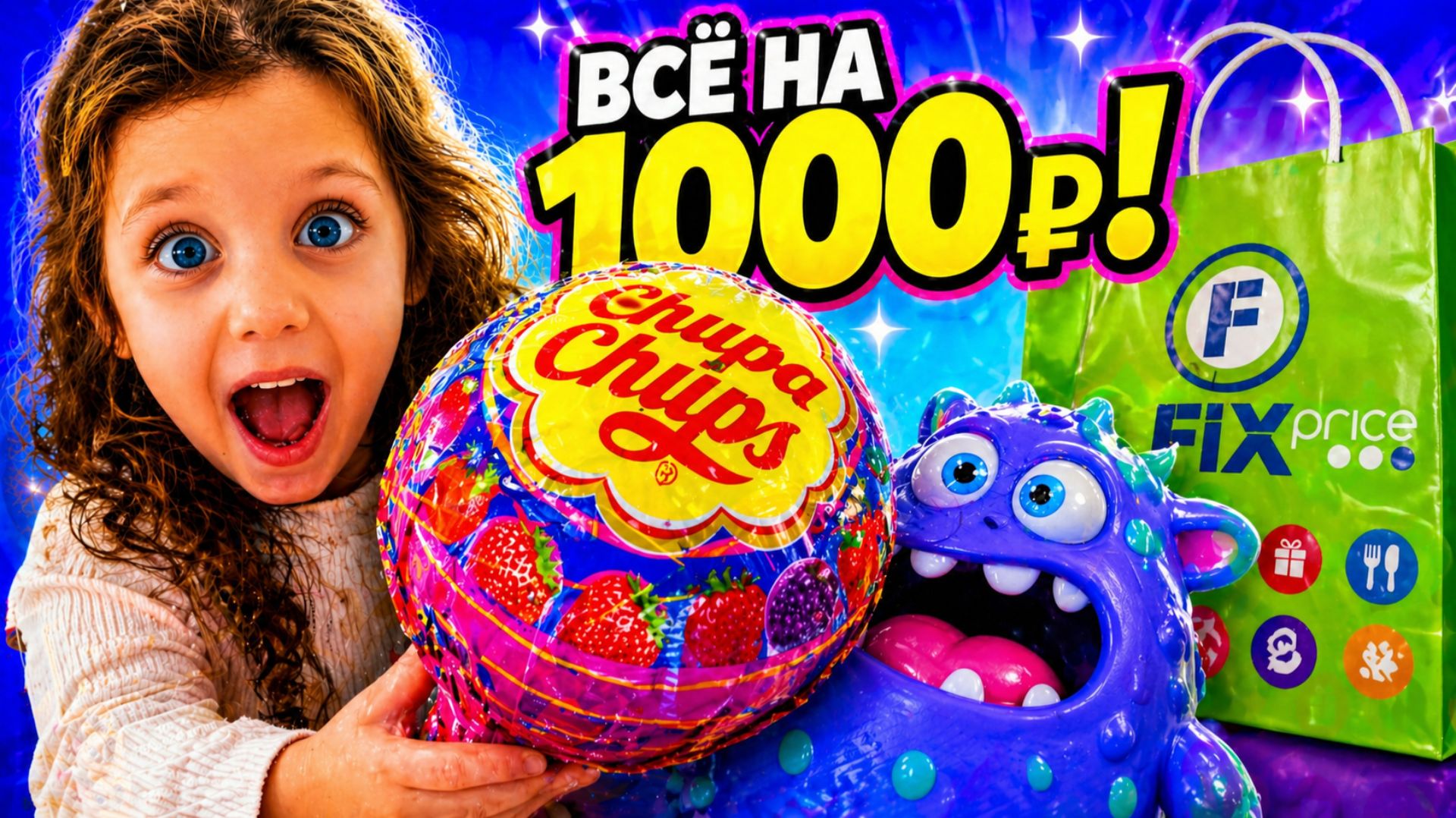 Я КУПИЛА ВСЁ ЭТО НА 1000 РУБЛЕЙ! 😱 МОЙ ОБЗОР ПОКУПОК ИЗ ФИКС ПРАЙС 🍭🧸