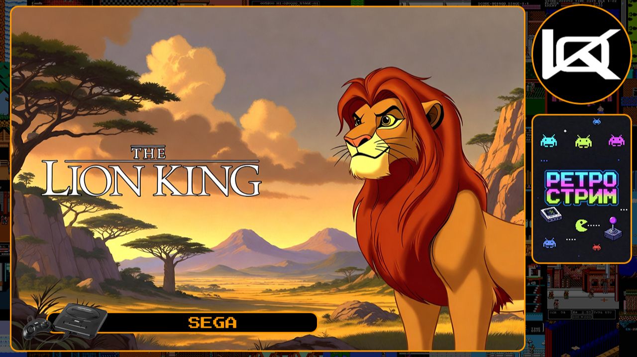 🔴 Lion King, The (1994) — Прохождение SEGA | Ретро стрим