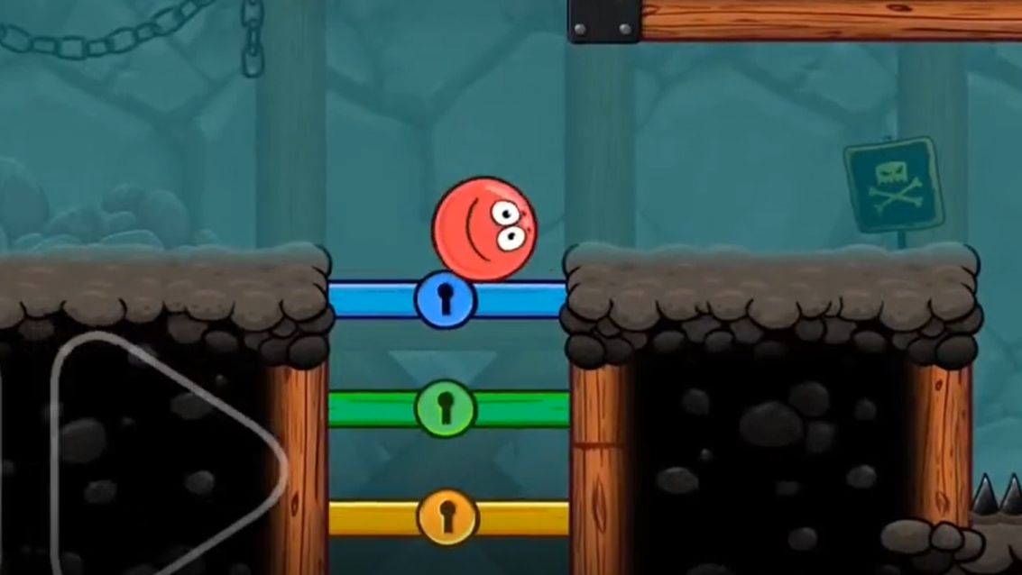 Красный шар.