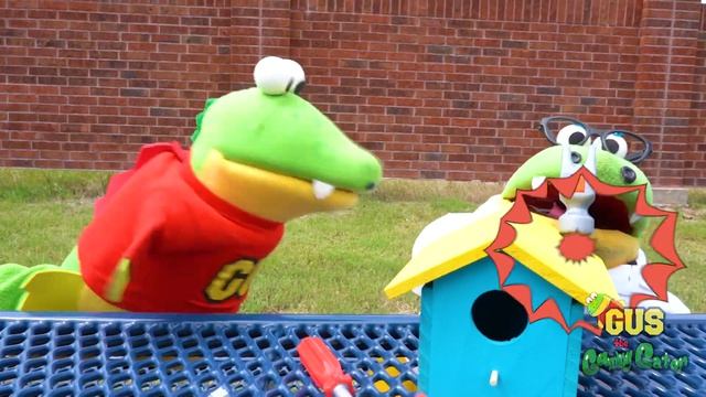 Learning Manners With Pretend Play Spiderman And Gus The Gummy Gator