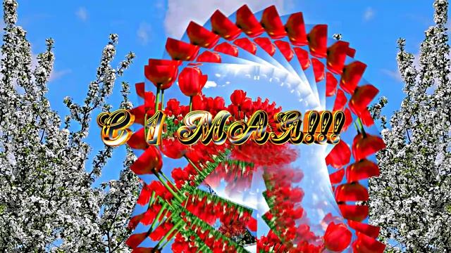 С 1 МАЯ!!! Поздравление с Праздником Весны 1 от Киностудии Мудрого Кота Тимофея!