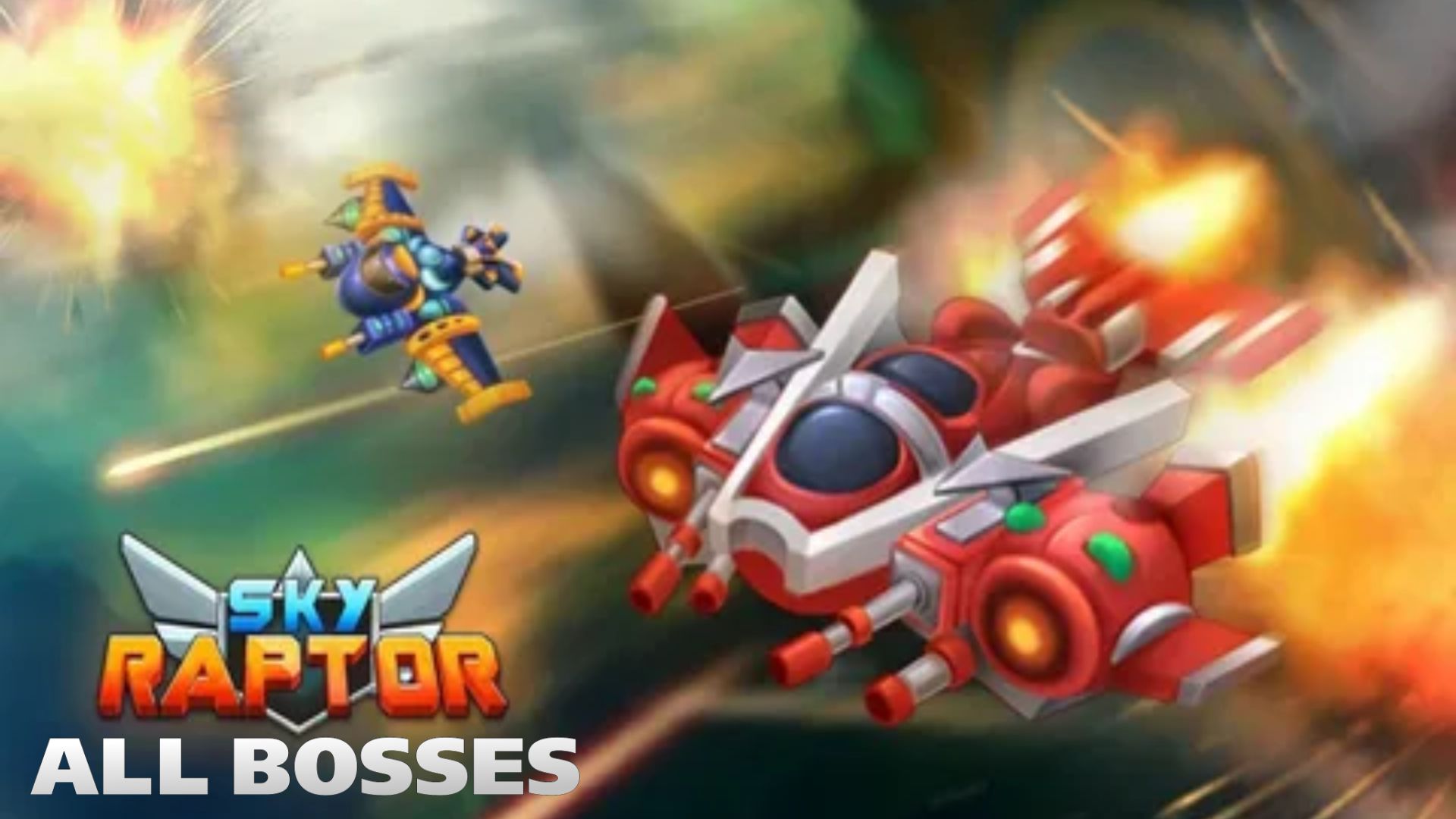 Sky Raptor All Bosses