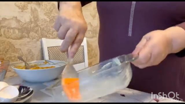 Как испечь вкусную запеканку из картофеля и тыквы.