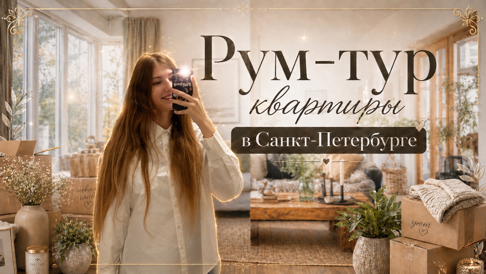 Квартира 34 м² в Санкт-Петербурге, где продумана каждая деталь🏠🪴