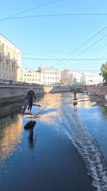 Групповое катание в центре Петербурга