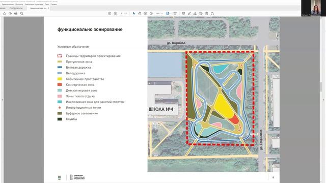 Презентация предконцепции благоустройства территории у школы №4