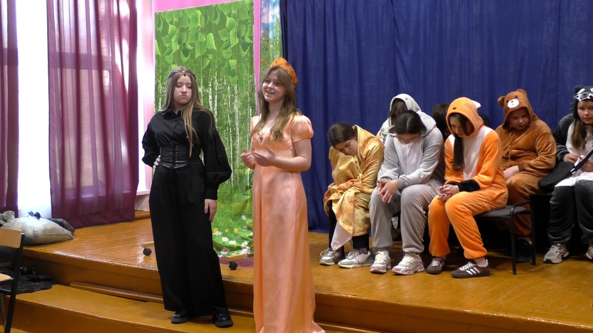 Театр, где играют дети.  Колобок