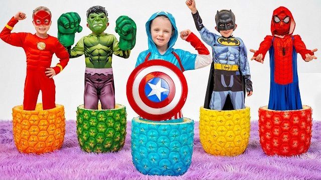 Приключение по спасению супергероев с Vania Mania Kids