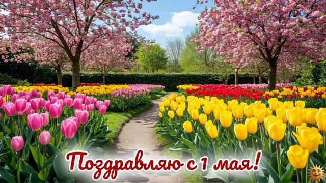 Поздравляю с 1 мая