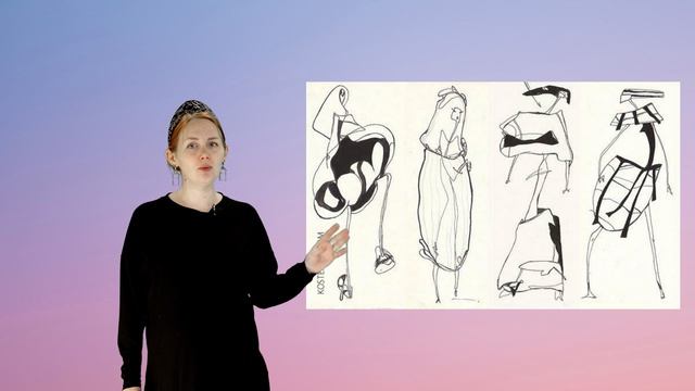 Симакова А.С. Художественно-графическая композиция. Стилизация фигуры