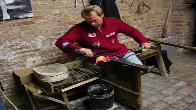 Венеция. Мастерская стеклодувов