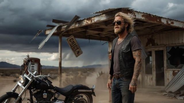 Sons of Anarchy Vibes _ She Came Through the Storm _ Outlaw Hearts in Bad Weather