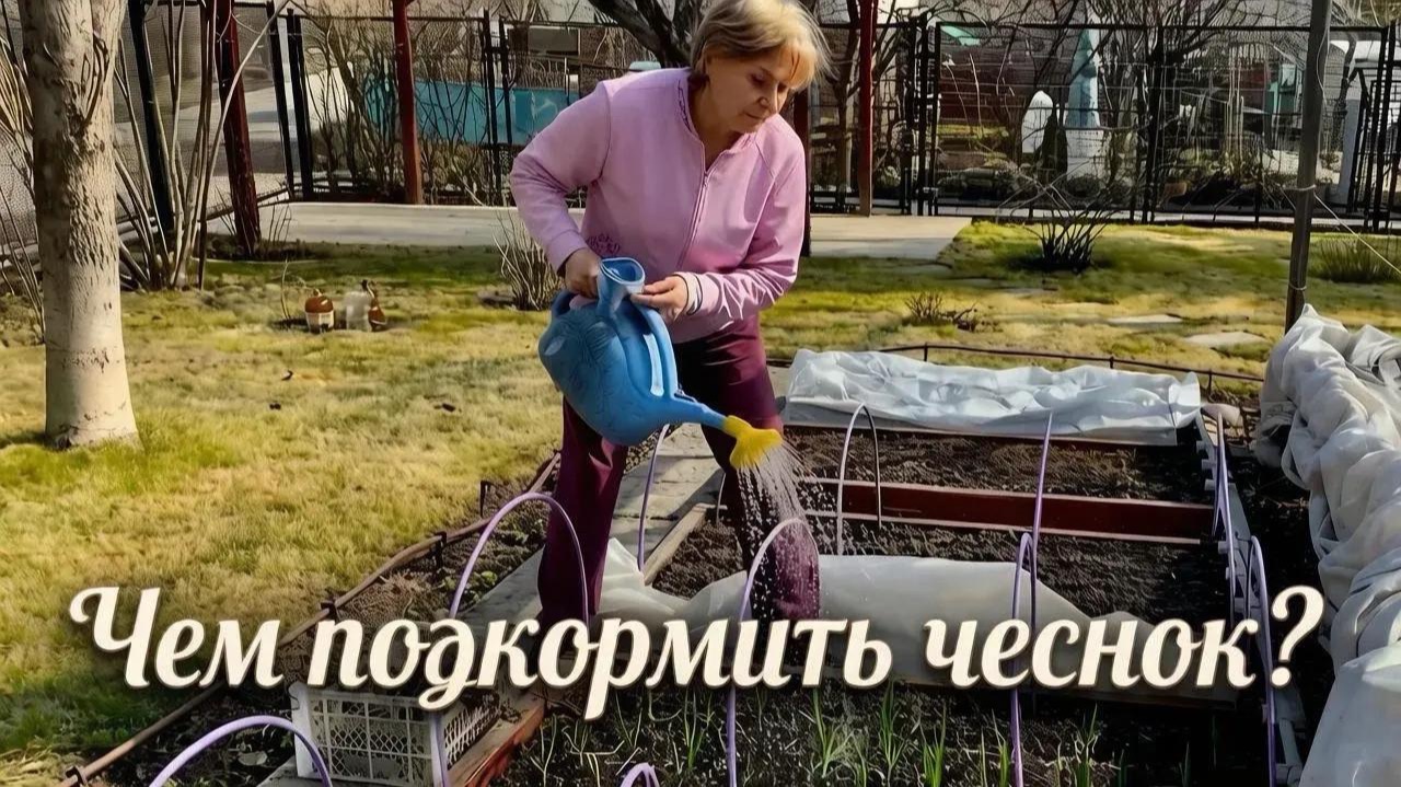 Секреты урожая. Подкормка чеснока.