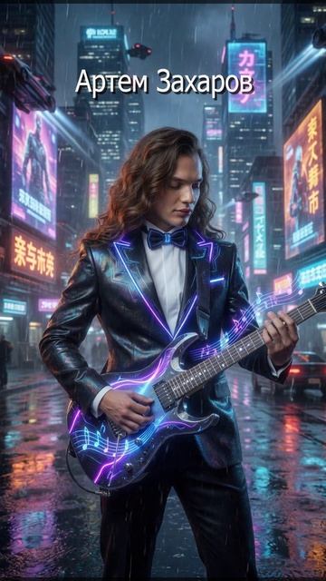 Артем Захаров — Неоновый Бог Гитары ⚡🌃