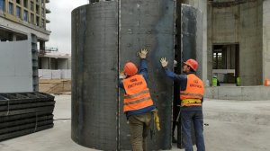 Производство радиусной опалубки