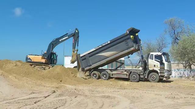 Оперштаб показал, как идут работы по восстановлению пляжей в Анапе