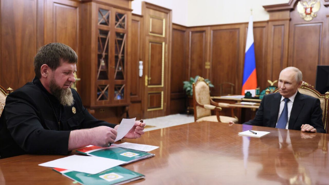 Путин поддержал Кадырова на предстоящих выборах главы Чечни