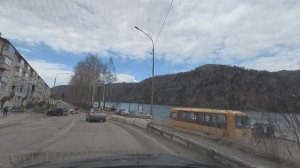 Набережная улица, Дивногорск, Красноярский край апрель 2026г.