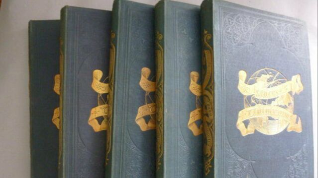 Антикварное издание Meyers Universum  Volume I