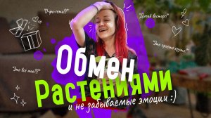Эмоции зашкаливают! 😍 Получила РАСТЕНИЯ В ОБМЕН — распаковываю с восторгом! 🤩🪴✨