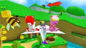 Мы полетели на бумажном самолетике к секретному домику черепах/Super Bear Adventure🐻💫